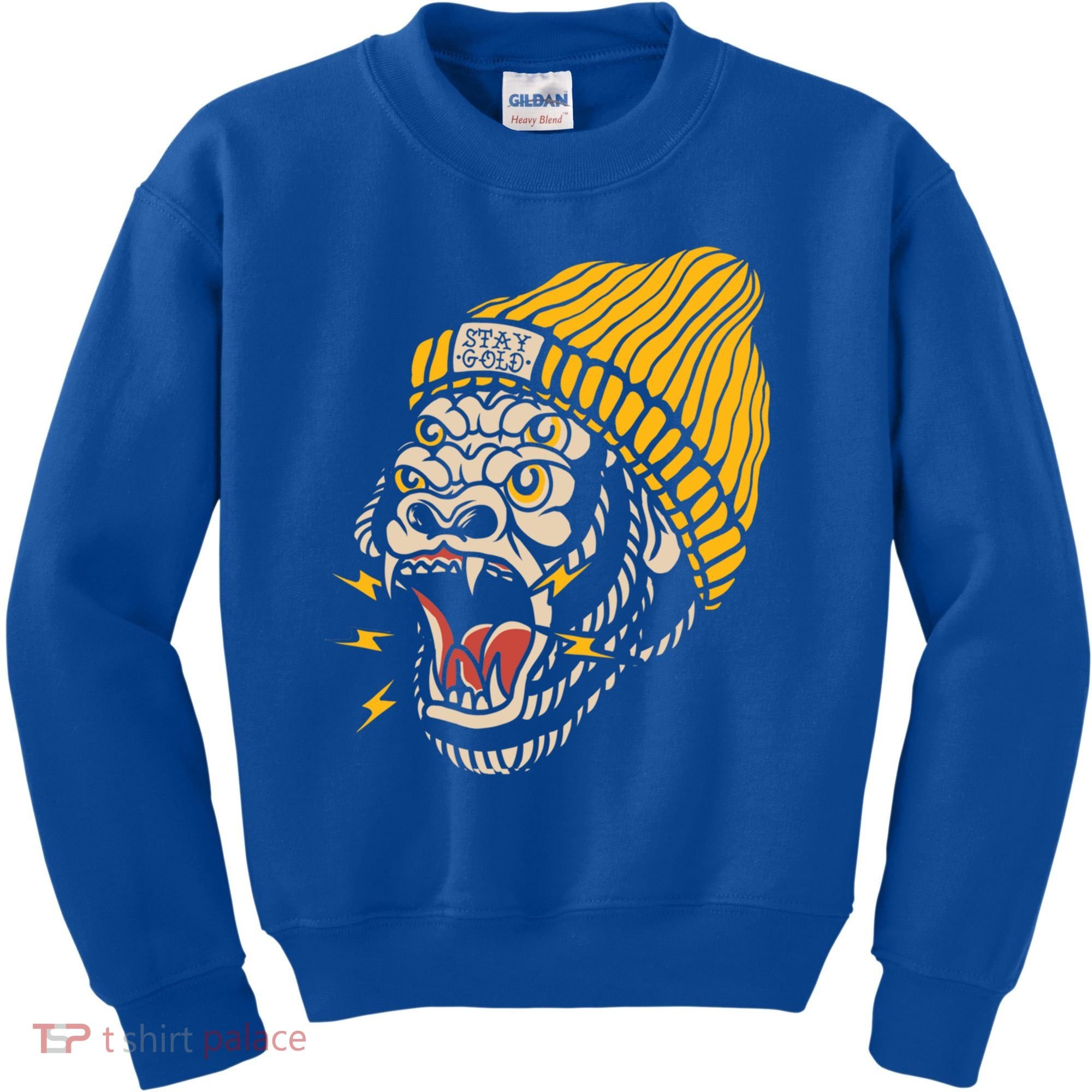 Gorilla Inked Flash Old School Ink Addict Traditional Tattoo Gift Kids Sweatshirt
