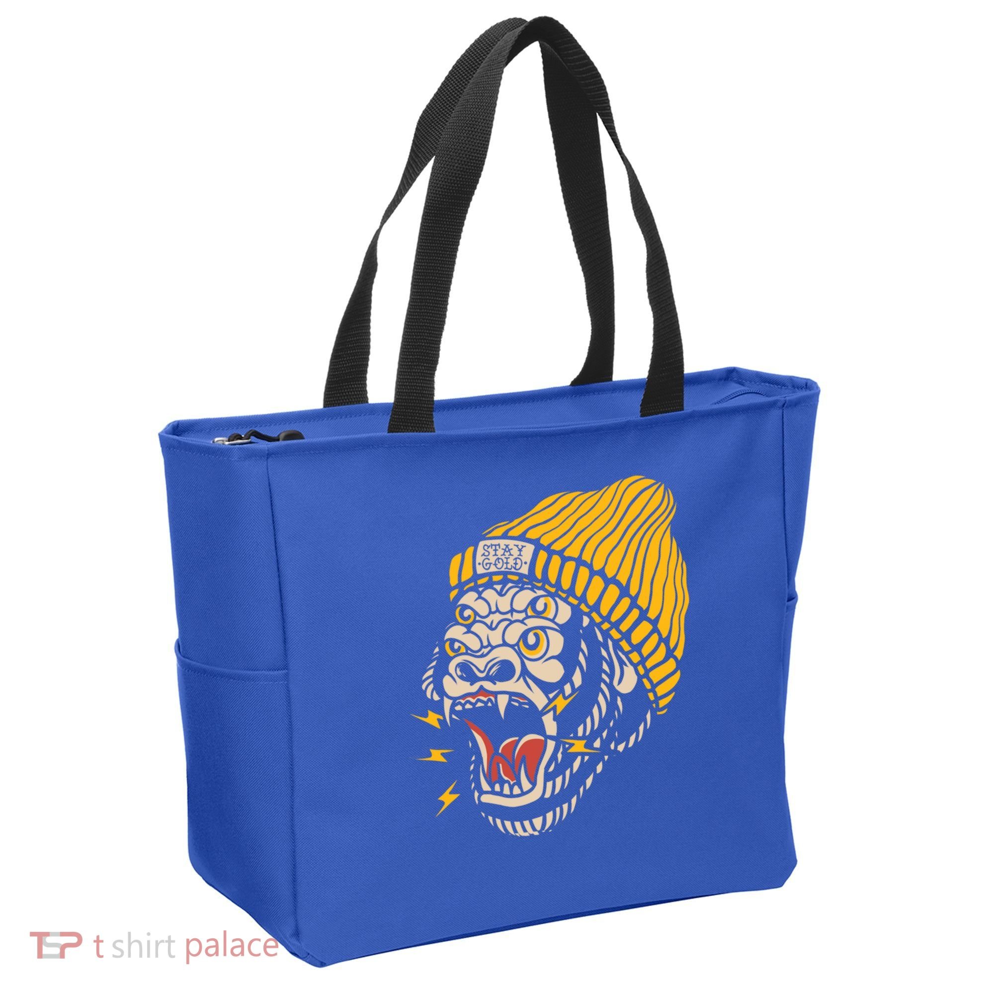 Gorilla Inked Flash Old School Ink Addict Traditional Tattoo Gift Tote Bag