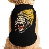 Gorilla Inked Flash Old School Ink Addict Traditional Tattoo Doggie Tank thumb 0