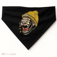Gorilla Inked Flash Old School Ink Addict Traditional Tattoo USA-Made Doggie Bandana thumb 0