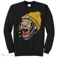 Gorilla Inked Flash Old School Ink Addict Traditional Tattoo Sweatshirt thumb 0