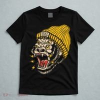Gorilla Inked Flash Old School Ink Addict Traditional Tattoo T-Shirt thumb 5