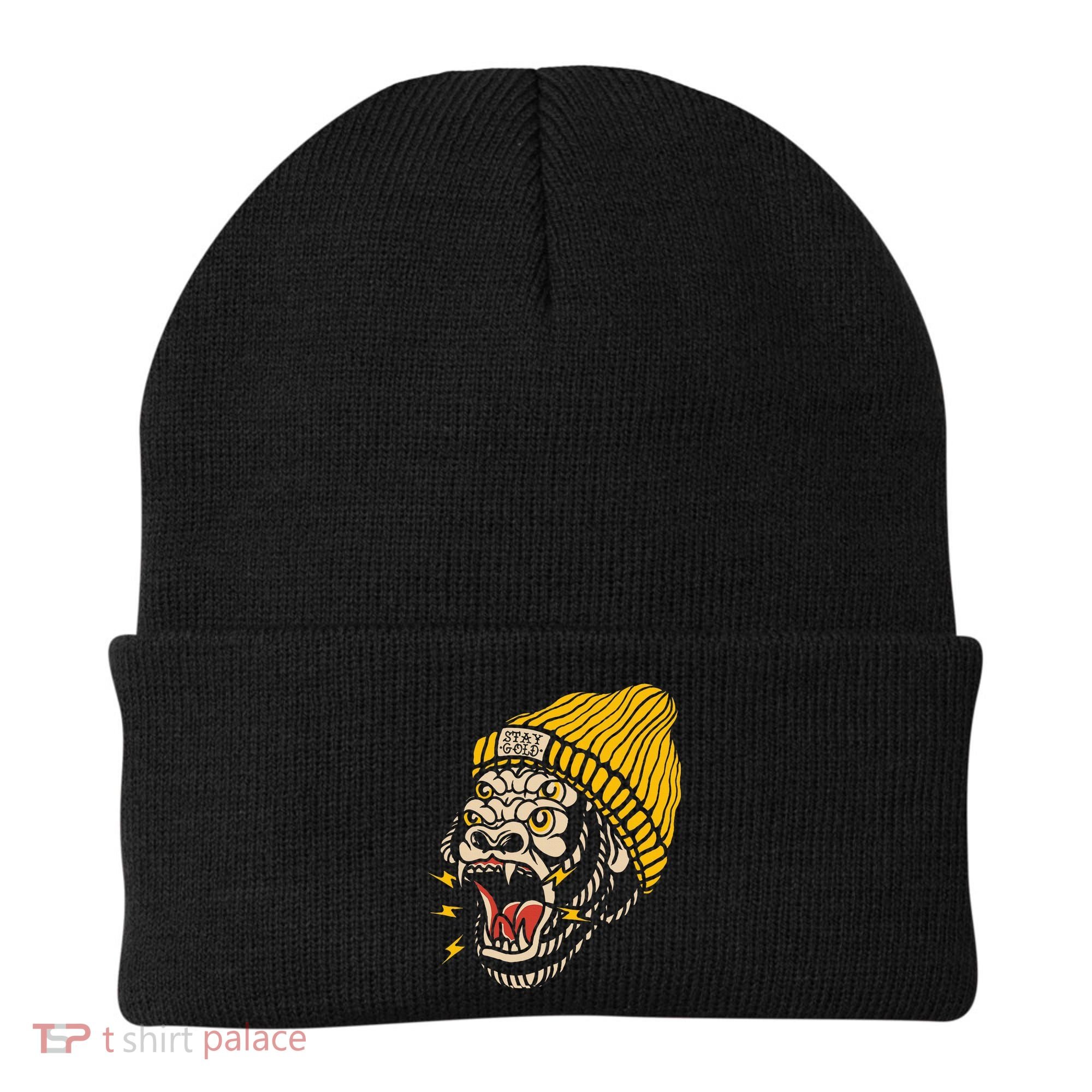 Gorilla Inked Flash Old School Ink Addict Traditional Tattoo Beanie