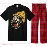 Gorilla Inked Flash Old School Ink Addict Traditional Tattoo Pajama Set thumb 0