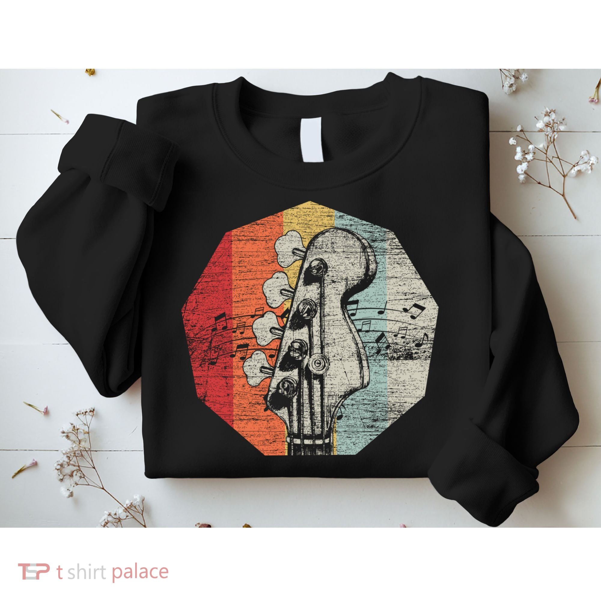 Gift Idea For Bassgiftguitarist Gift Bass Guitar Great Gift Sweatshirt