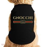 Gnocchi In Fun Logo Style Doggie Tank thumb 0
