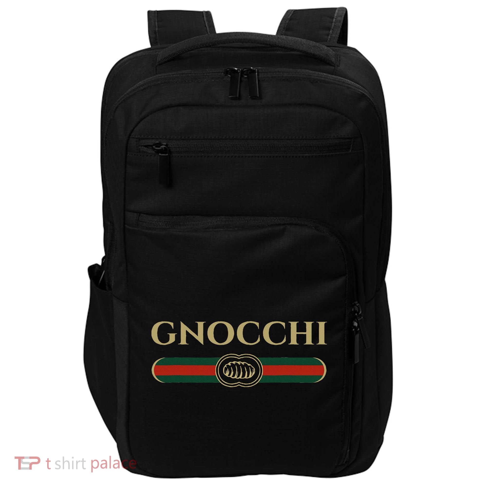 Gnocchi In Fun Logo Style Impact Tech Backpack