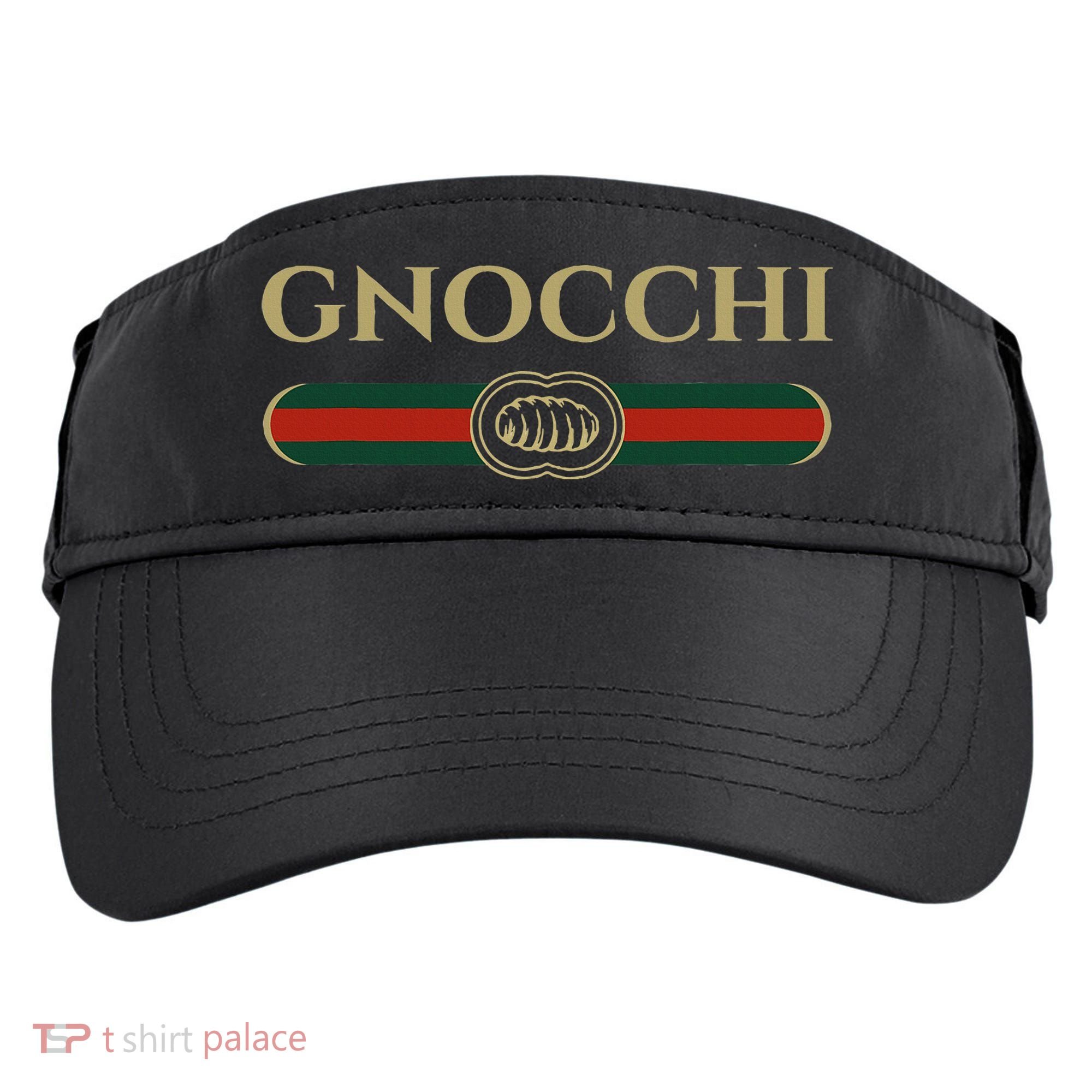 Gnocchi In Fun Logo Style Adult Drive Performance Visor