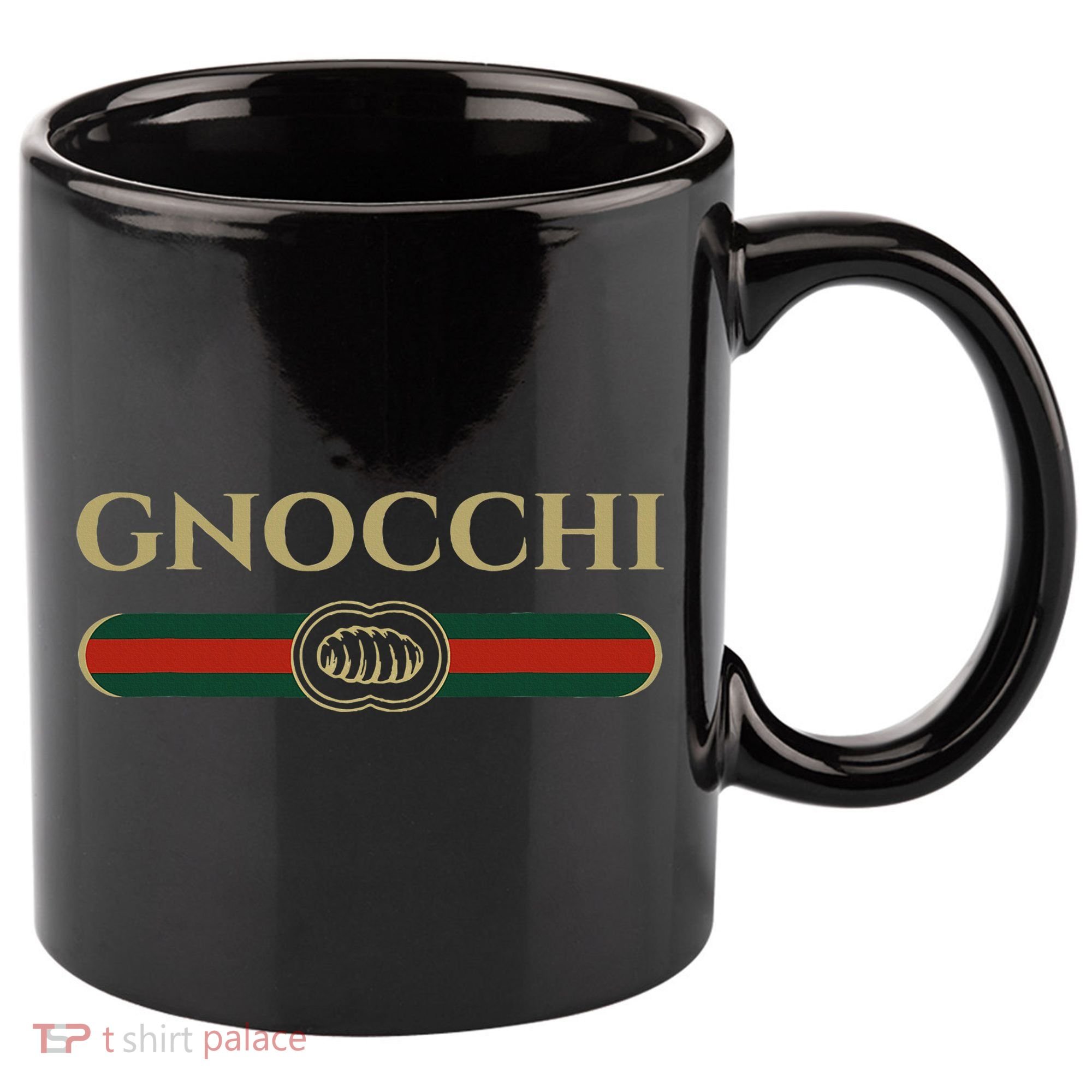 Gnocchi In Fun Logo Style 11oz C Handle Ceramic Mug