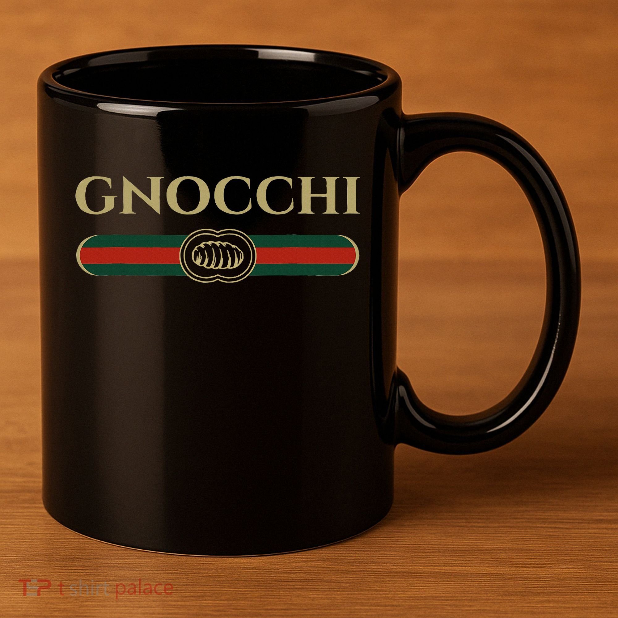 Gnocchi In Fun Logo Style 11oz C Handle Ceramic Mug