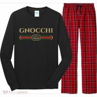 Gnocchi In Fun Logo Style Long Sleeve Pajama Set thumb 0