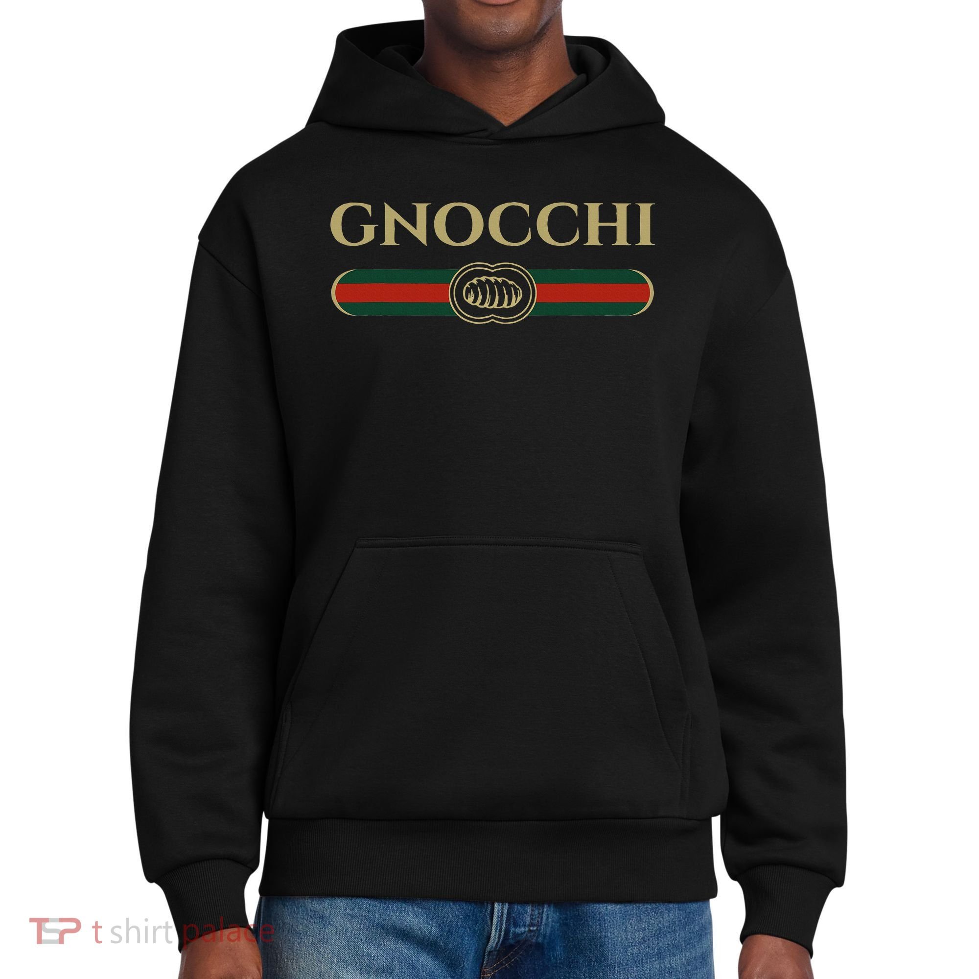 Gnocchi In Fun Logo Style District V.I.T. Heavyweight Hoodie