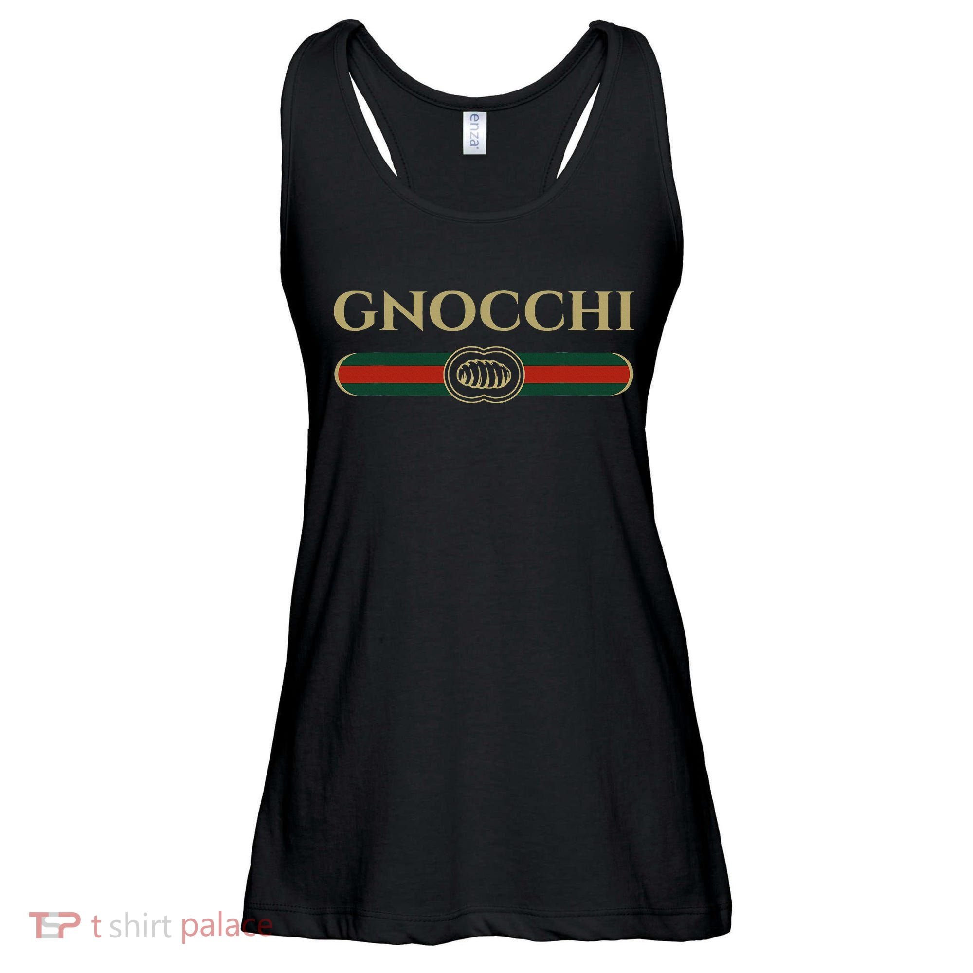 Gnocchi In Fun Logo Style Ladies Essential Flowy Tank