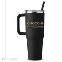 Gnocchi In Fun Logo Style 40oz Vacuum Insulated Stainless Steel Travel Tumbler thumb 2