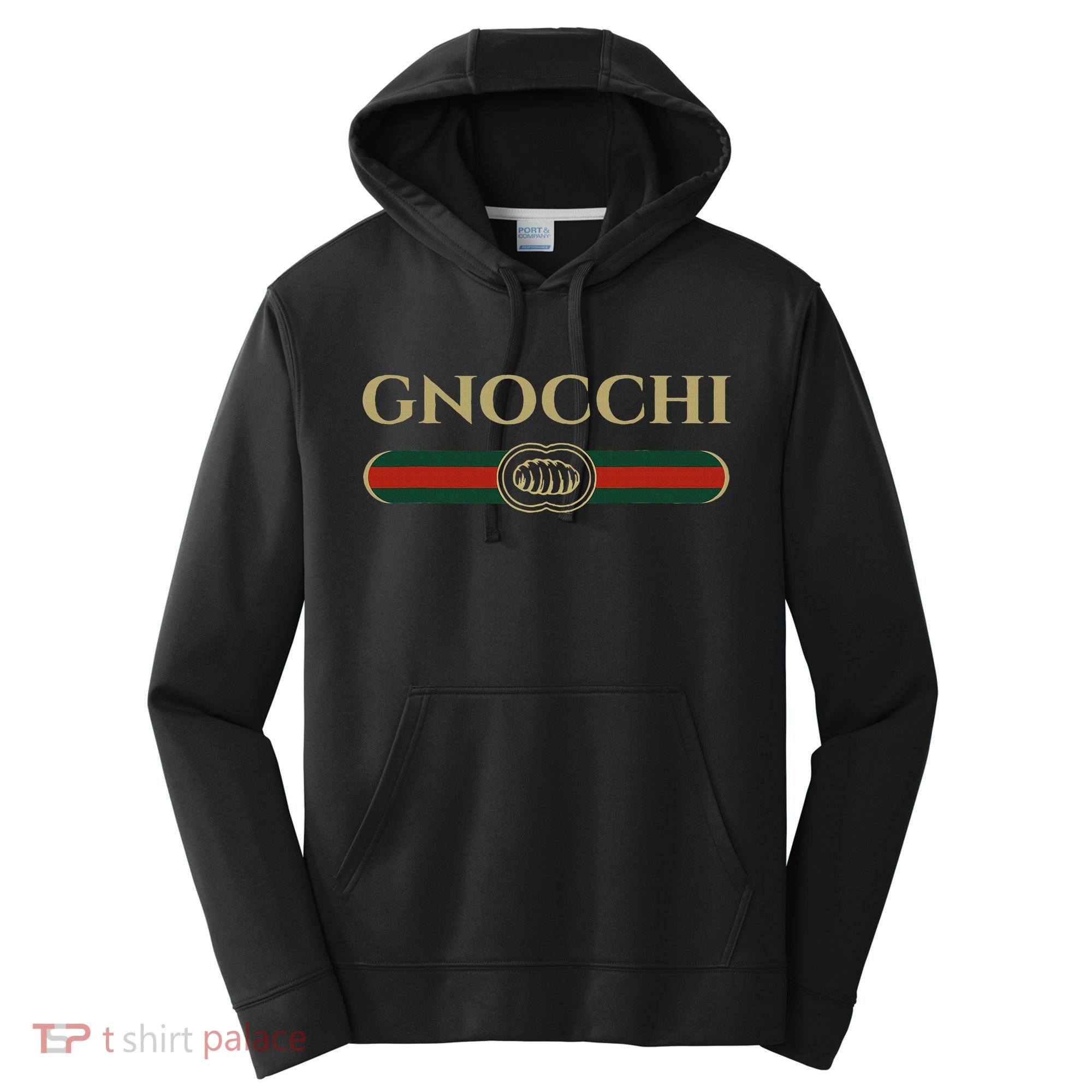 Gnocchi In Fun Logo Style Performance Fleece Hoodie