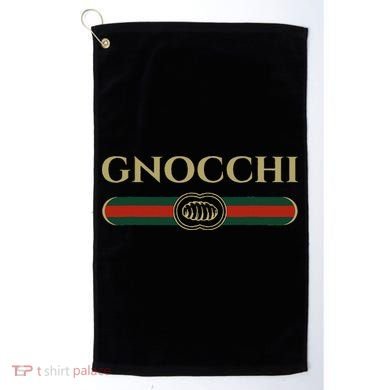 Gnocchi In Fun Logo Style Golf Towel