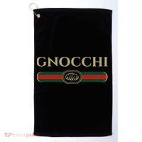 Gnocchi In Fun Logo Style Golf Towel thumb 0
