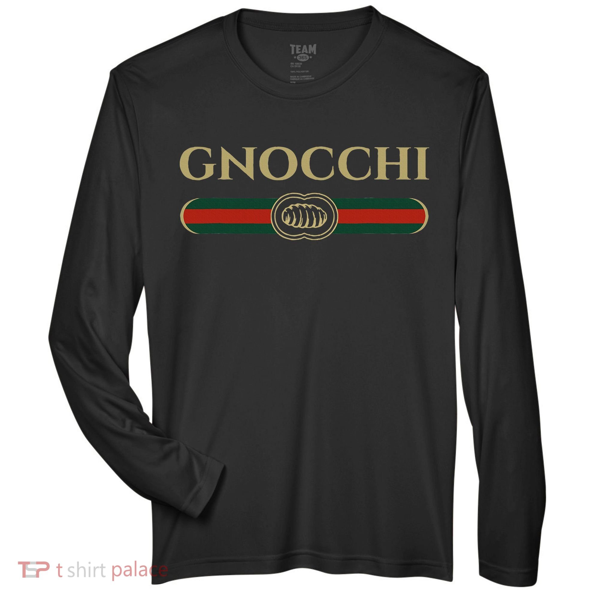 Gnocchi In Fun Logo Style Zone Performance Long-Sleeve T-Shirt