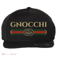 Gnocchi In Fun Logo Style Wool Snapback Cap thumb 0