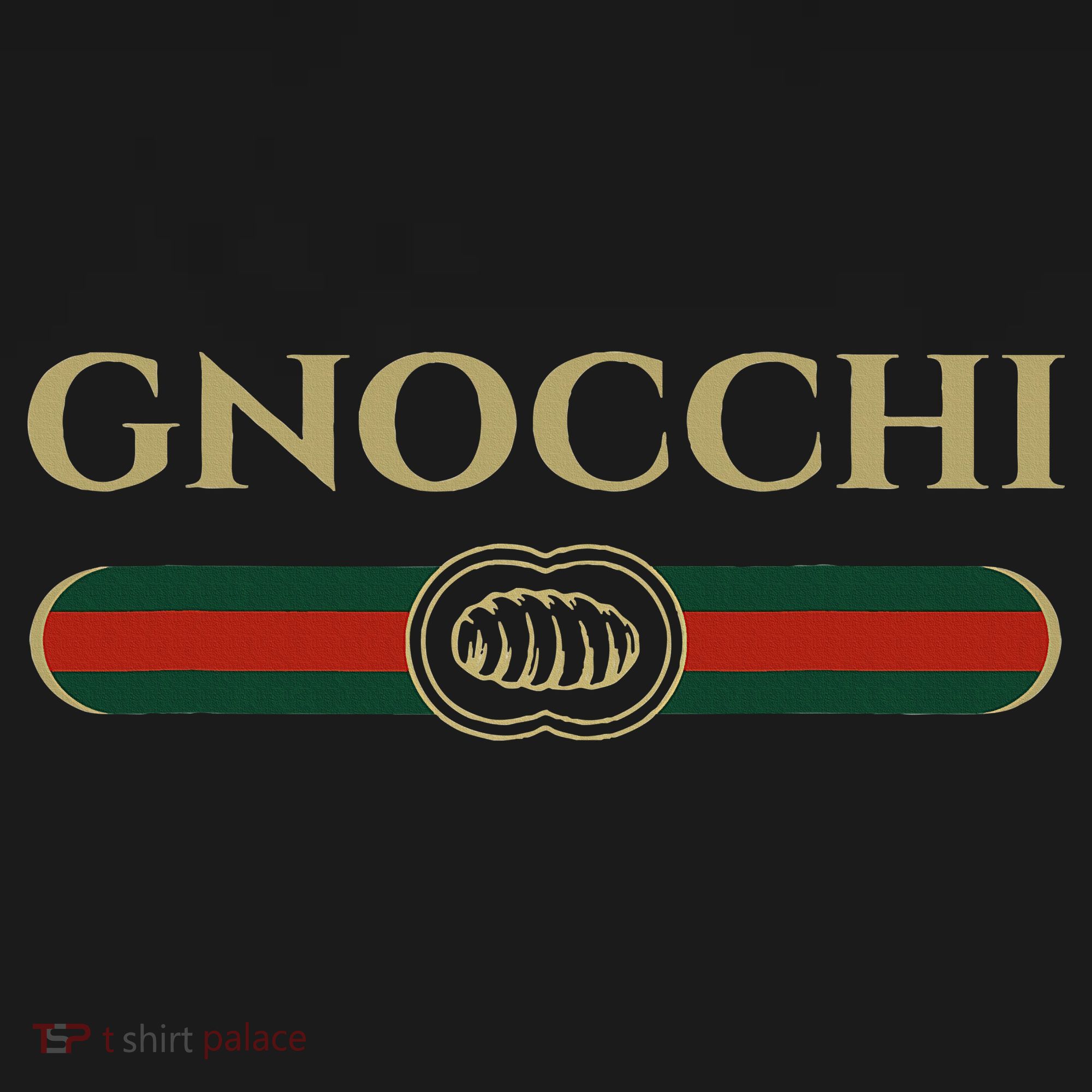 Gnocchi In Fun Logo Style Full Zip Hoodie
