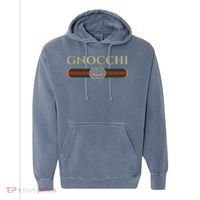 Gnocchi In Fun Logo Style Comfort Colors Garment-Dyed Hooded Sweatshirt thumb 0