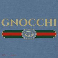 Gnocchi In Fun Logo Style Comfort Colors Garment-Dyed Hooded Sweatshirt thumb 2