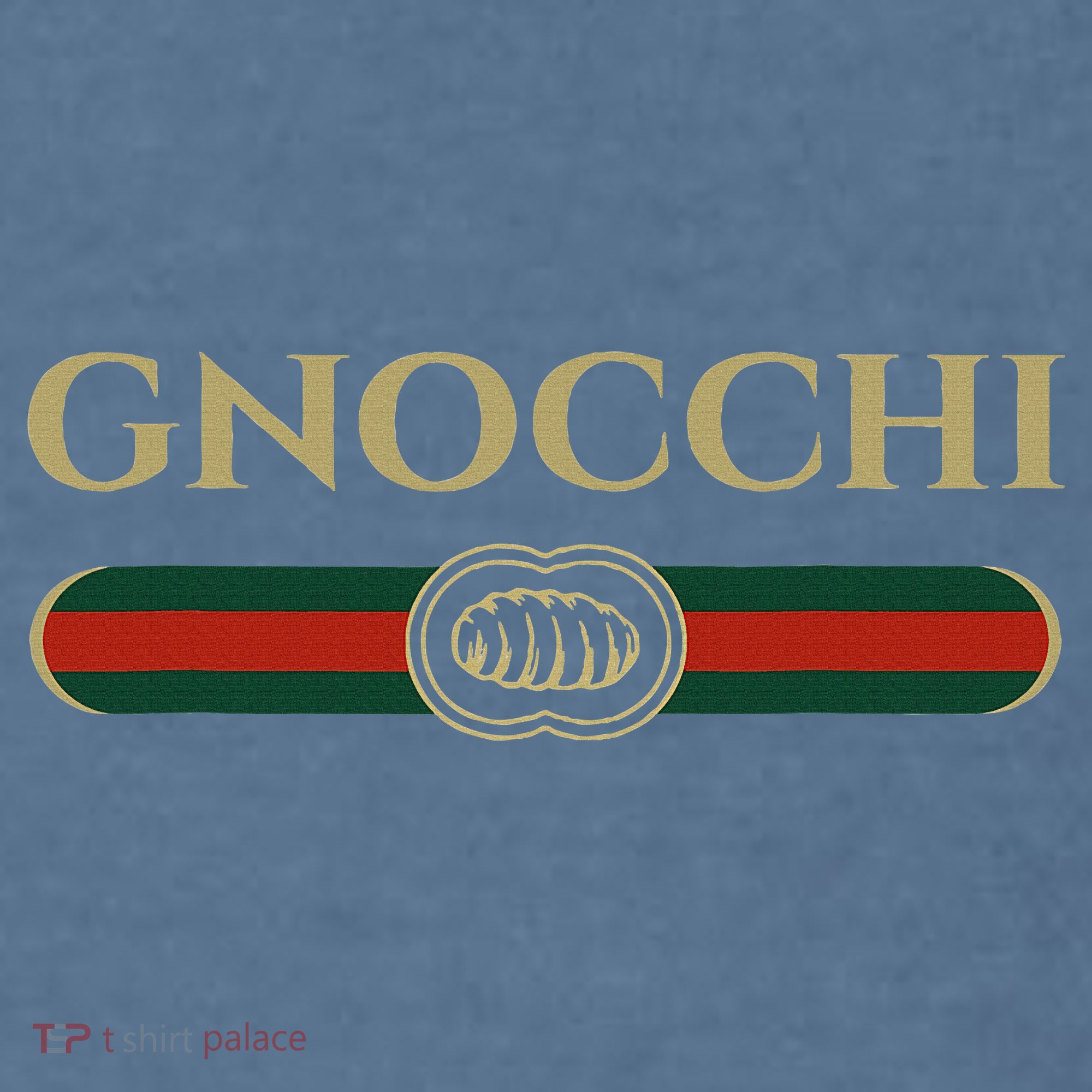 Gnocchi In Fun Logo Style Comfort Colors Garment-Dyed Hooded Sweatshirt
