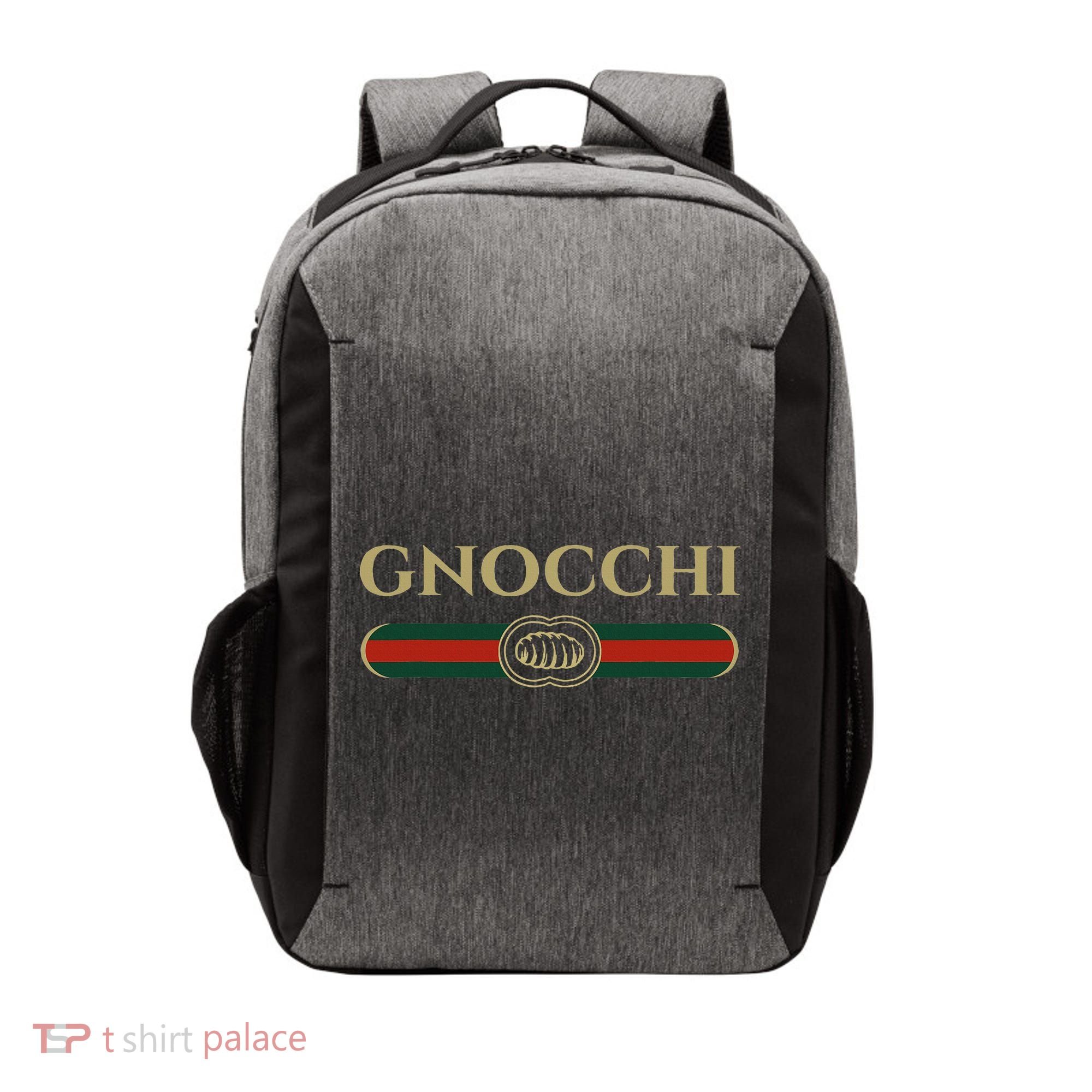 Gnocchi In Fun Logo Style Vector Backpack