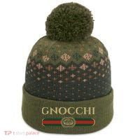 Gnocchi In Fun Logo Style The Baniff Cuffed Pom Beanie thumb 0