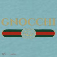 Gnocchi In Fun Logo Style Sueded Cloud Jersey T-Shirt thumb 2