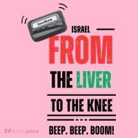 Goodbye Israel From The Liver To The Knee Beep Beep Boom Coaster thumb 2