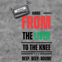 Goodbye Israel From The Liver To The Knee Beep Beep Boom Toddler Hoodie thumb 2