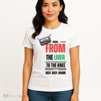 Goodbye Israel From The Liver To The Knee Beep Beep Boom Women's T-Shirt thumb 4