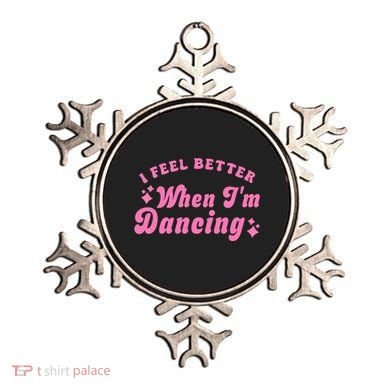 Groovy I Feel Better When IM Dancing Ballet Dancer Girl Ornament