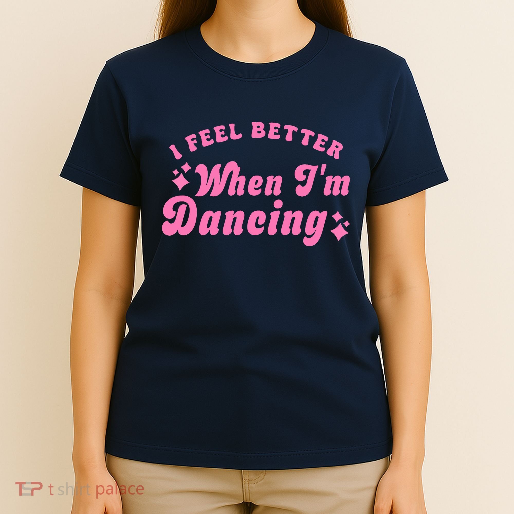Groovy I Feel Better When IM Dancing Ballet Dancer Girl T-Shirt