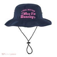 Groovy I Feel Better When IM Dancing Ballet Dancer Girl Bucket Hat thumb 0