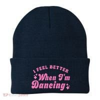 Groovy I Feel Better When IM Dancing Ballet Dancer Girl Beanie thumb 0