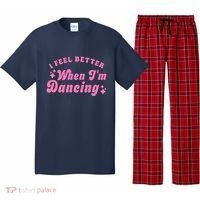 Groovy I Feel Better When IM Dancing Ballet Dancer Girl Pajama Set thumb 0