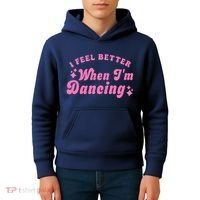 Groovy I Feel Better When IM Dancing Ballet Dancer Girl Kids Hoodie thumb 4