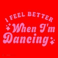 Groovy I Feel Better When IM Dancing Ballet Dancer Girl Santa Hat thumb 1