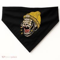 Gorilla Inked Flash Old School Ink Addict Traditional Tattoo USA-Made Doggie Bandana thumb 0
