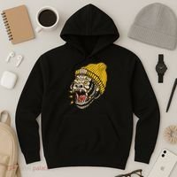 Gorilla Inked Flash Old School Ink Addict Traditional Tattoo Hoodie thumb 3