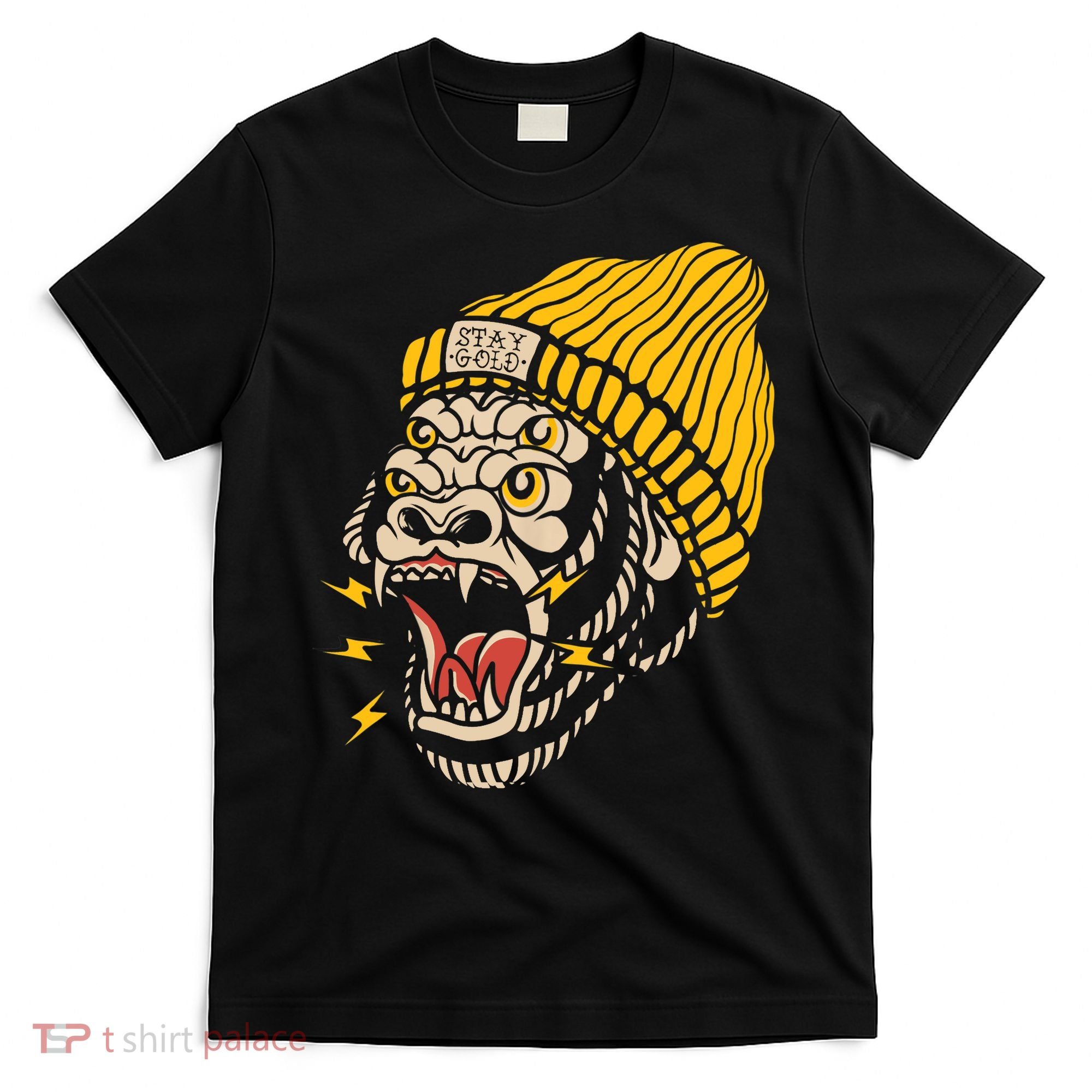 Gorilla Inked Flash Old School Ink Addict Traditional Tattoo T-Shirt