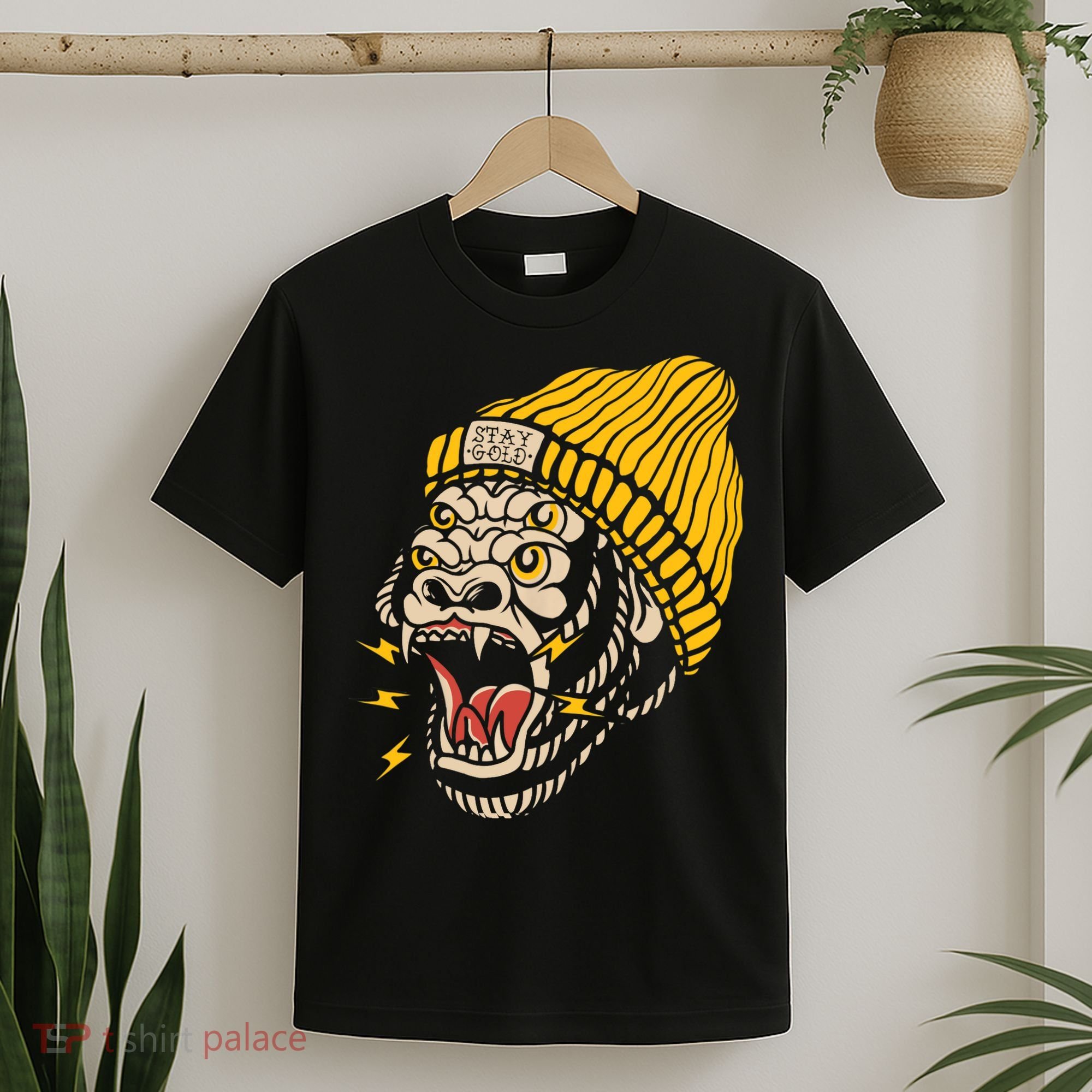 Gorilla Inked Flash Old School Ink Addict Traditional Tattoo T-Shirt