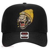 Gorilla Inked Flash Old School Ink Addict Traditional Tattoo Hat thumb 0