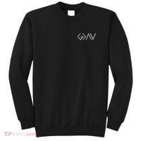 God Is Greater Than The Highs And Lows Embroidered Embroidered Sweatshirt thumb 0