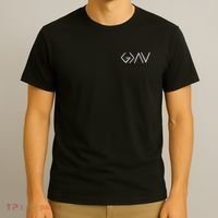 God Is Greater Than The Highs And Lows Embroidered Embroidered T-Shirt thumb 3