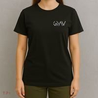 God Is Greater Than The Highs And Lows Embroidered Embroidered T-Shirt thumb 4