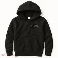 God Is Greater Than The Highs And Lows Embroidered Embroidered Kids Hoodie thumb 0
