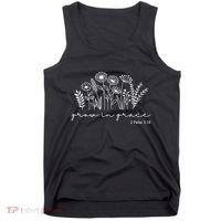 Grow In Grace 2 Peter 3:18 Floral Tank Top thumb 0